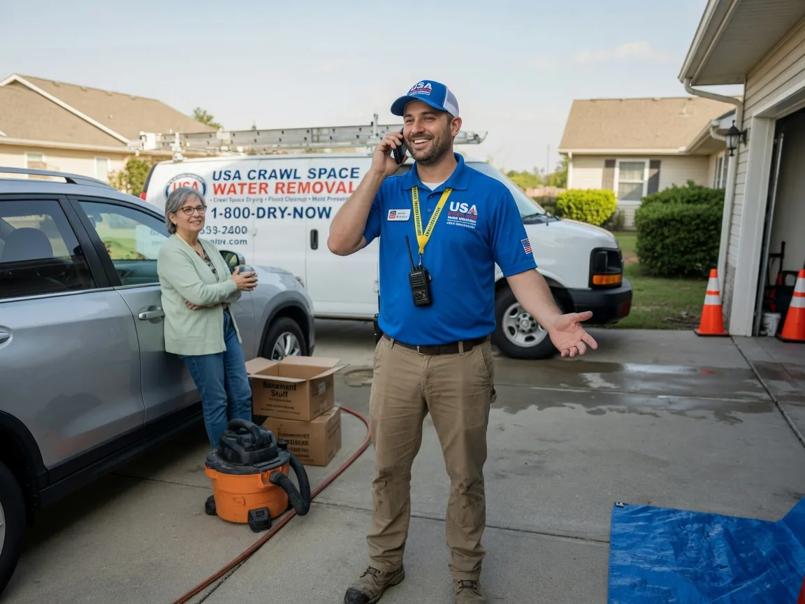 Crawl Space Water Removal Pointblank, TX FAQs